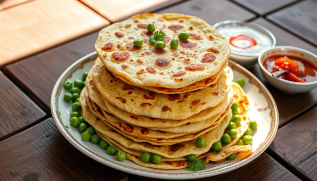 Matar Ka Paratha Recipe In Hindi